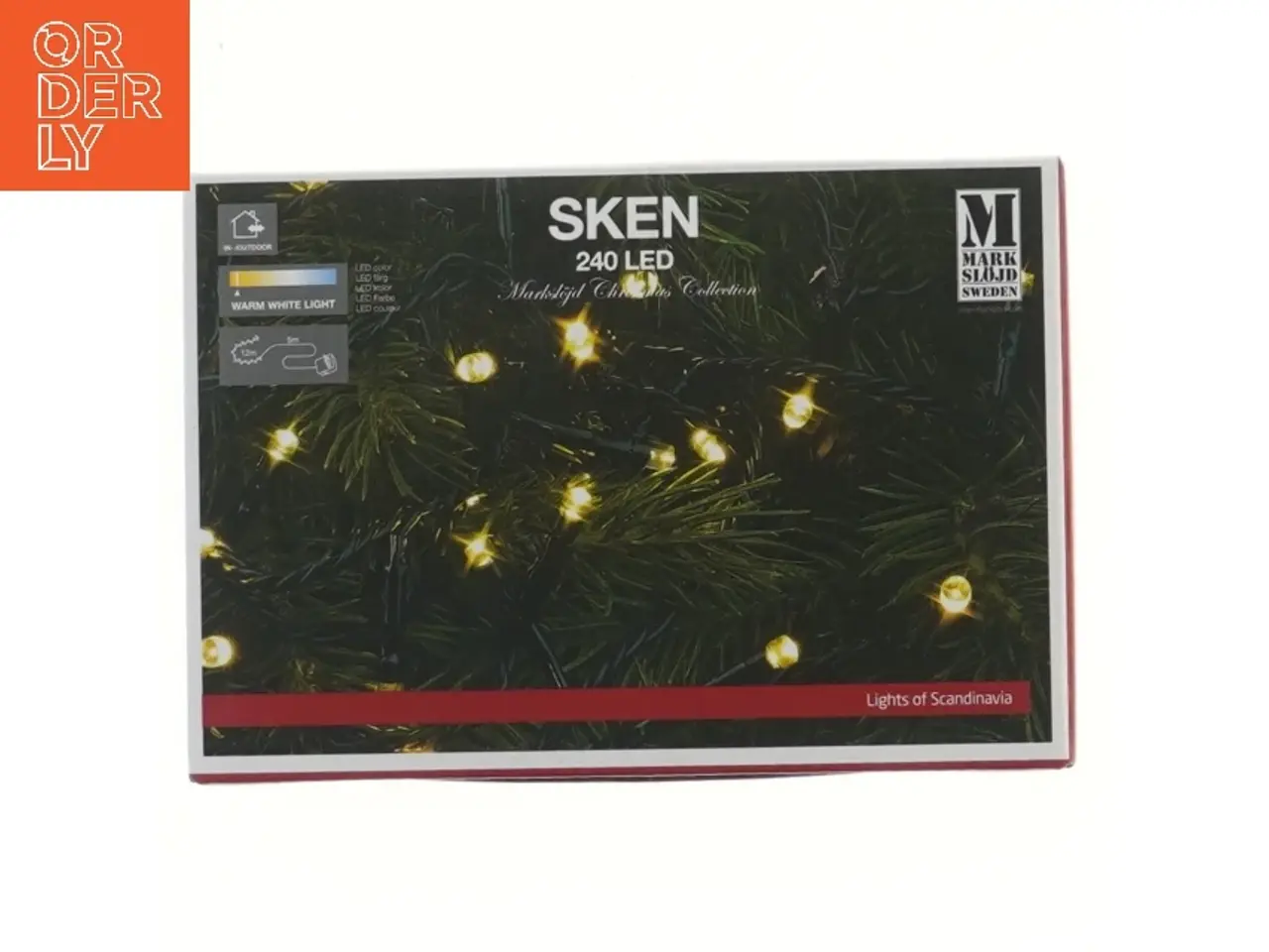 Billede 1 - Sken LED-lyskæde fra Marksljd (str. 1200 cm)