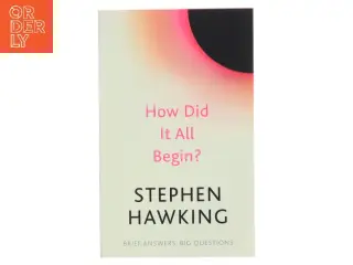 How Did It All Begin? af Stephen Hawking (Bog)