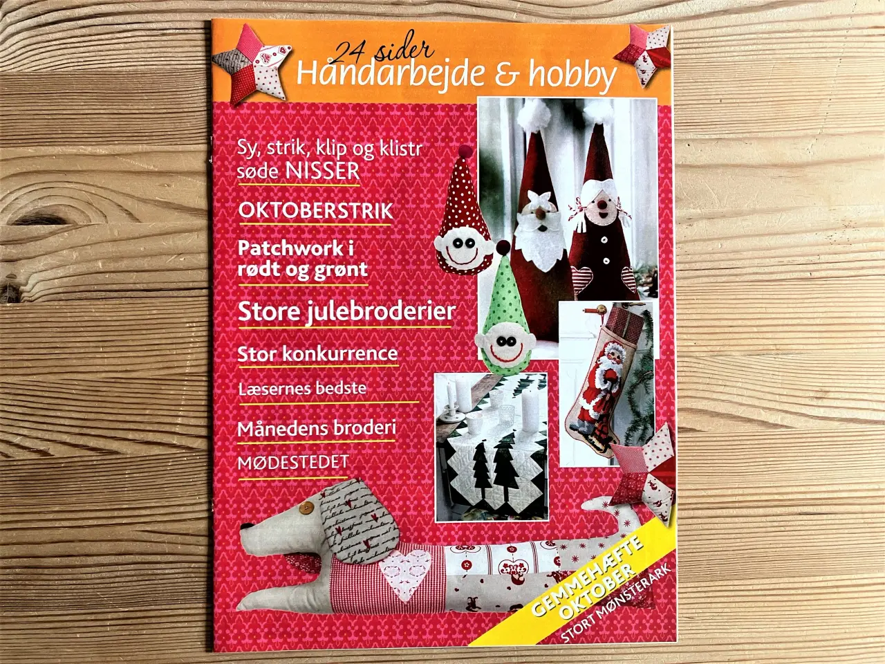 Billede 11 - Smuk hæklet juledug, julebroderier m.m.