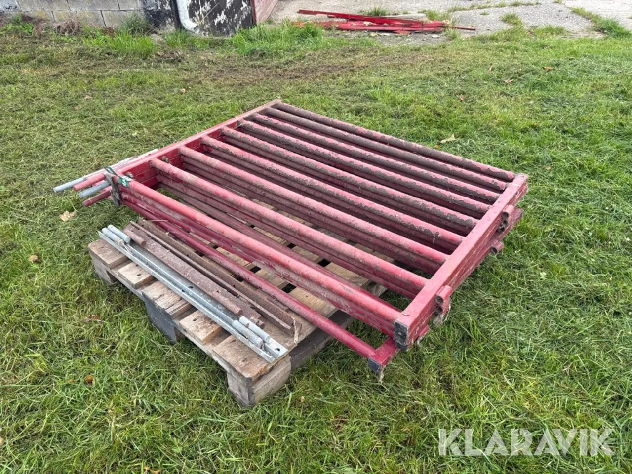 Billede 1 - Fårelåger/staldlåger med beslag - 4 styk