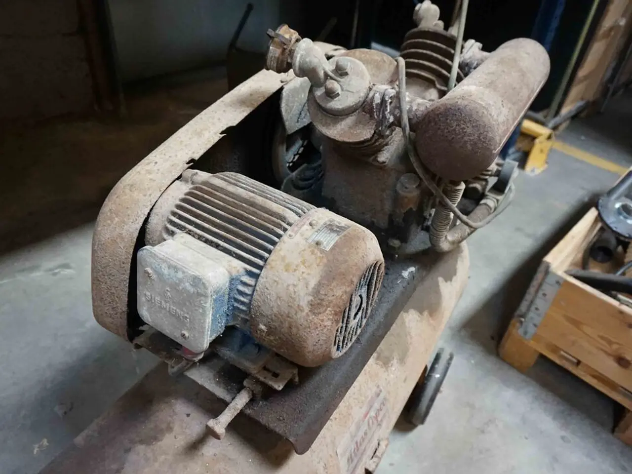 Billede 3 - Stor Atlas Copco kompressor (MOMSFRI)