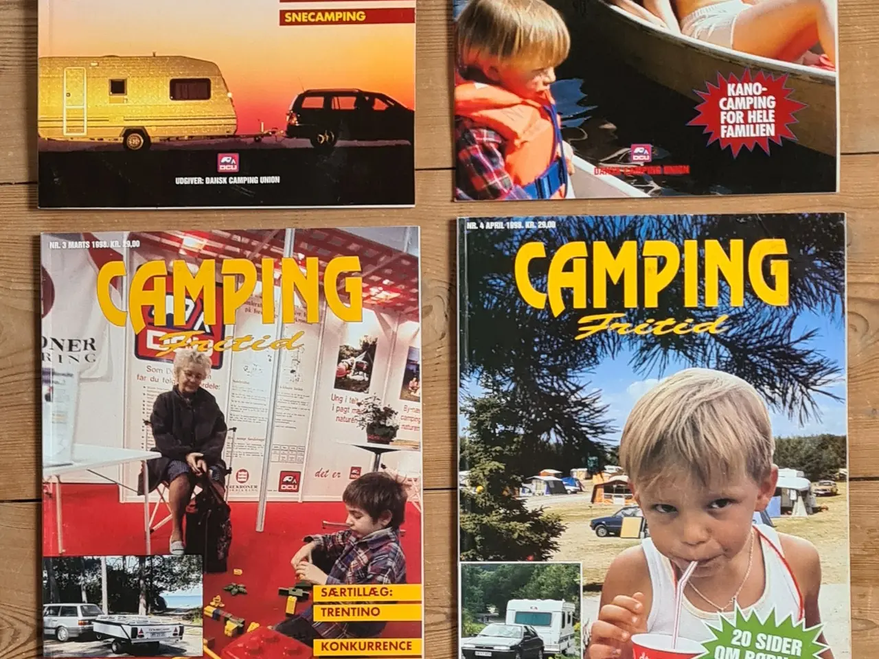 Billede 1 - Camping Fritid magasiner 1998 9 blade