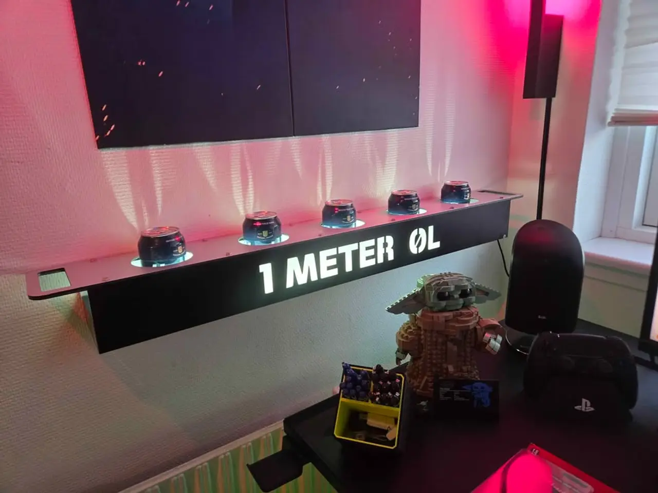 Billede 3 - 1 meter øl [fest gimmick eller til hjemmebar]