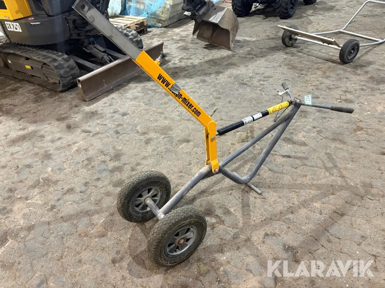 Billede 1 - Fliselægger Baron Tile lifting wagon
