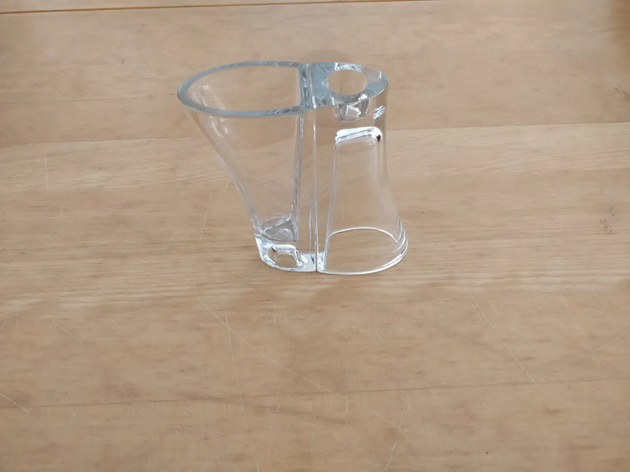 Billede 4 - Vendbar vase og lysestage, Holmegaard