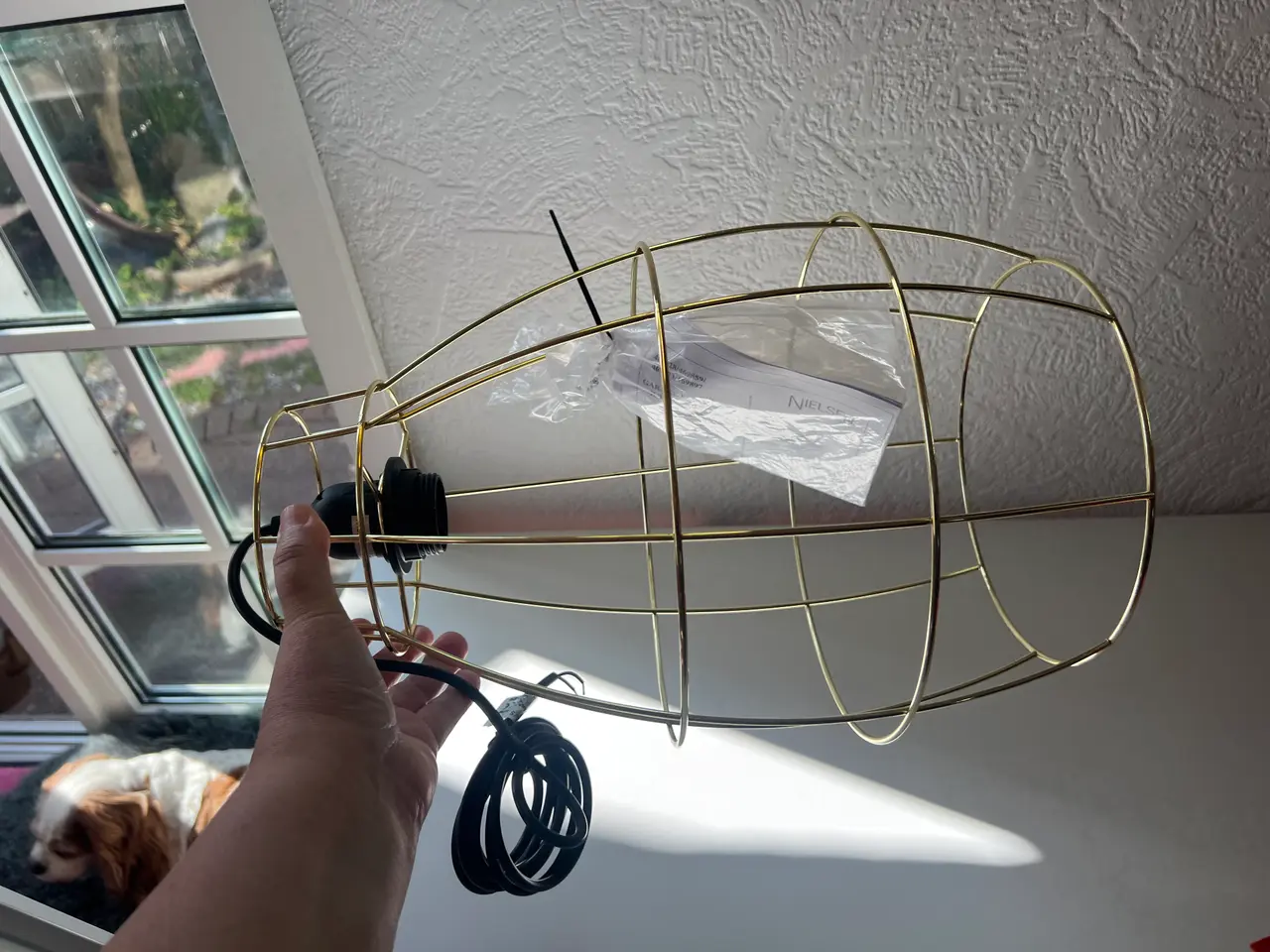 Billede 2 - Ny Messingfarvet Lampe fra Nielsen Light. 