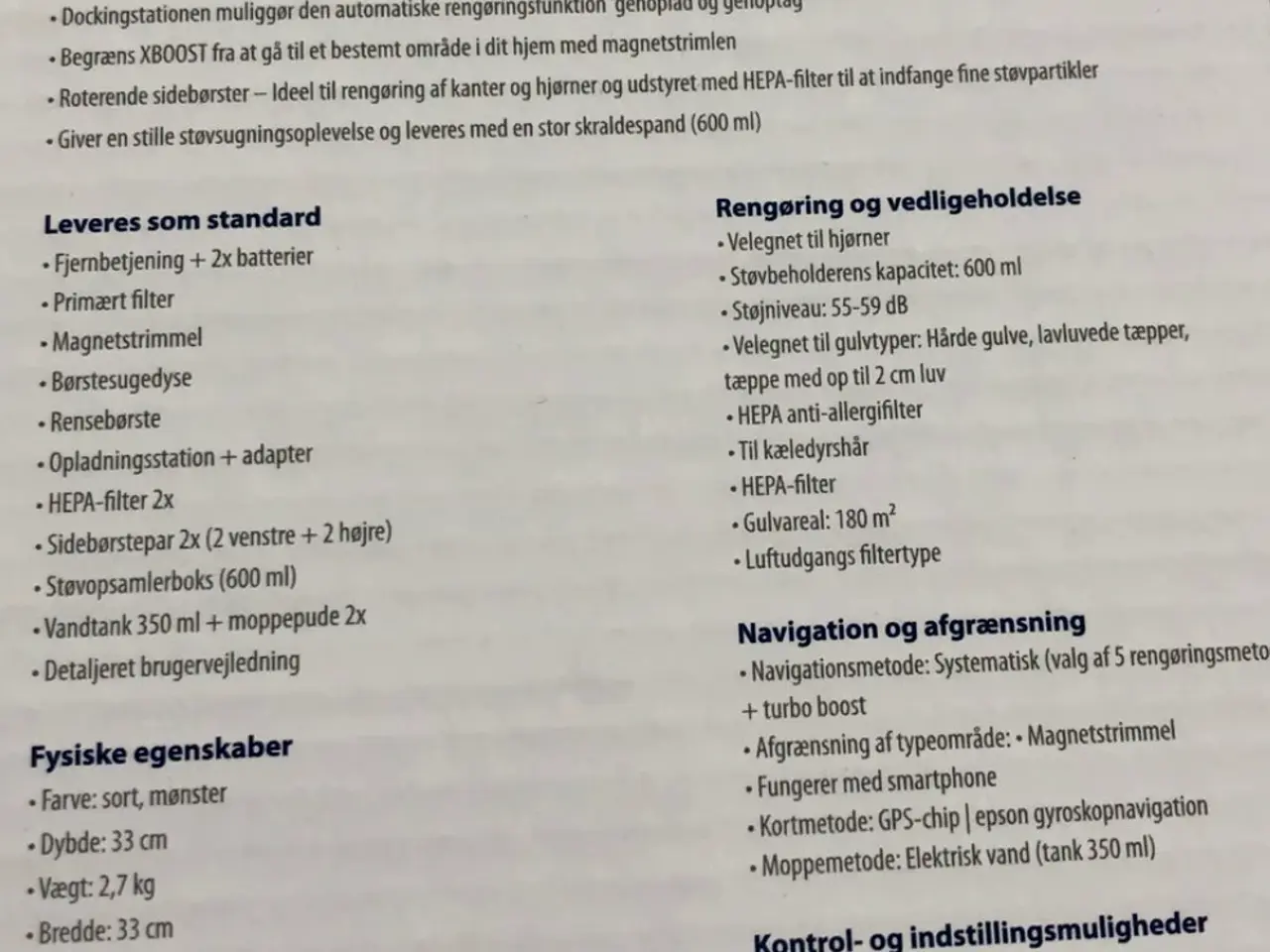 Billede 3 - Blaupunkt Xboost Nordic robotstøvsuger 