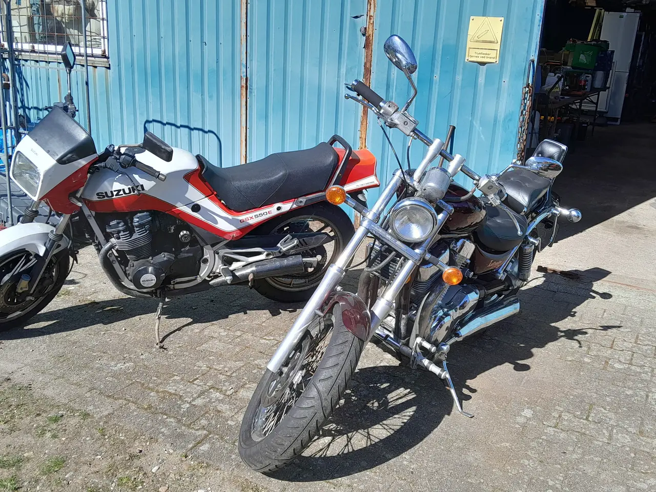 Billede 4 - Veteran Motorcykel. Chopper Suzuki VS 1400. u. syn