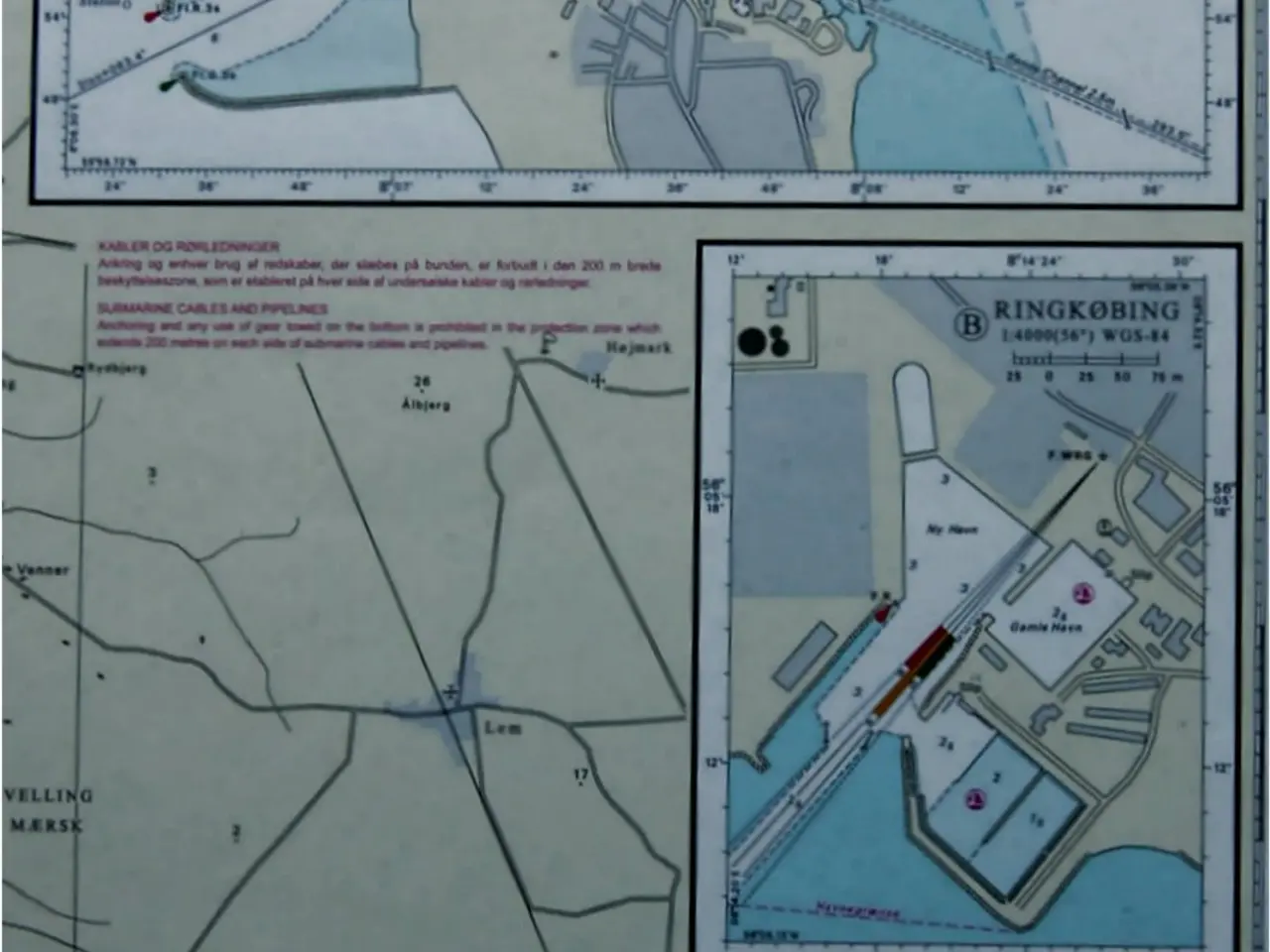 Billede 3 - Dansk Søkort  99 Ringkøbing Fjord