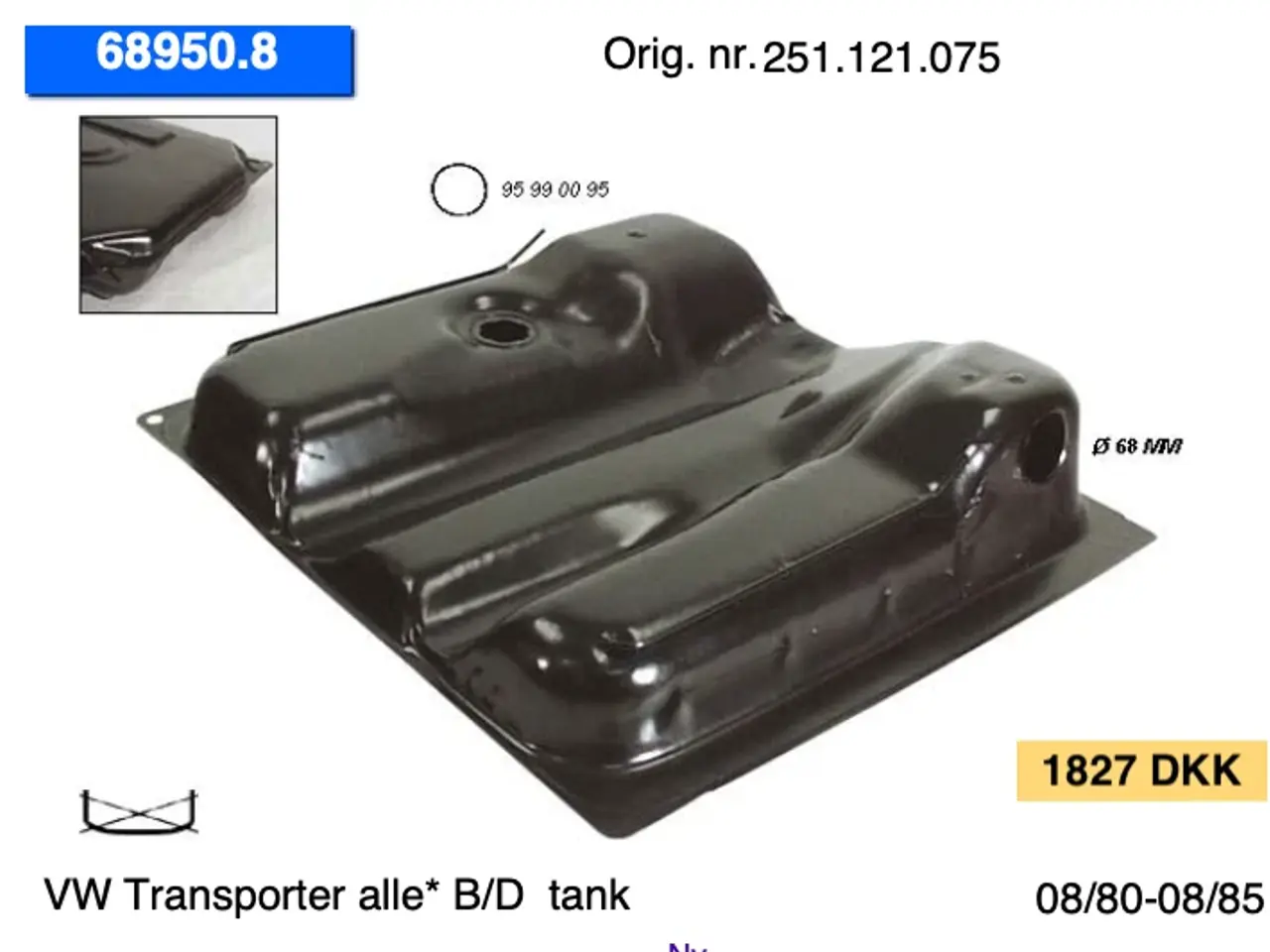 Billede 5 - VW Pick up-Kassevogns tanke