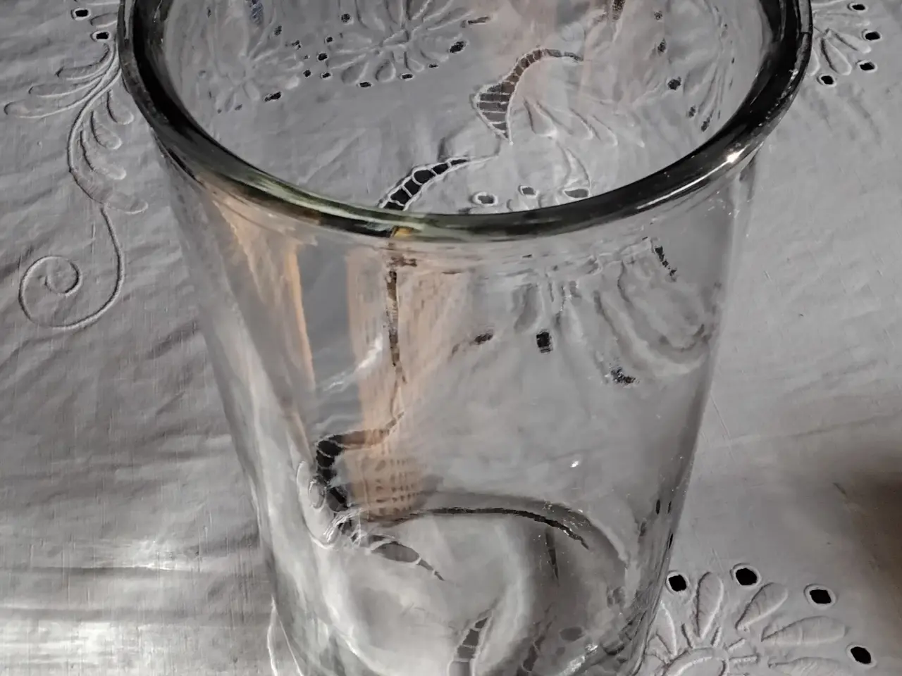Billede 1 - Stor 2HAVE glasvase / hurricane - 30 cm høj som ny