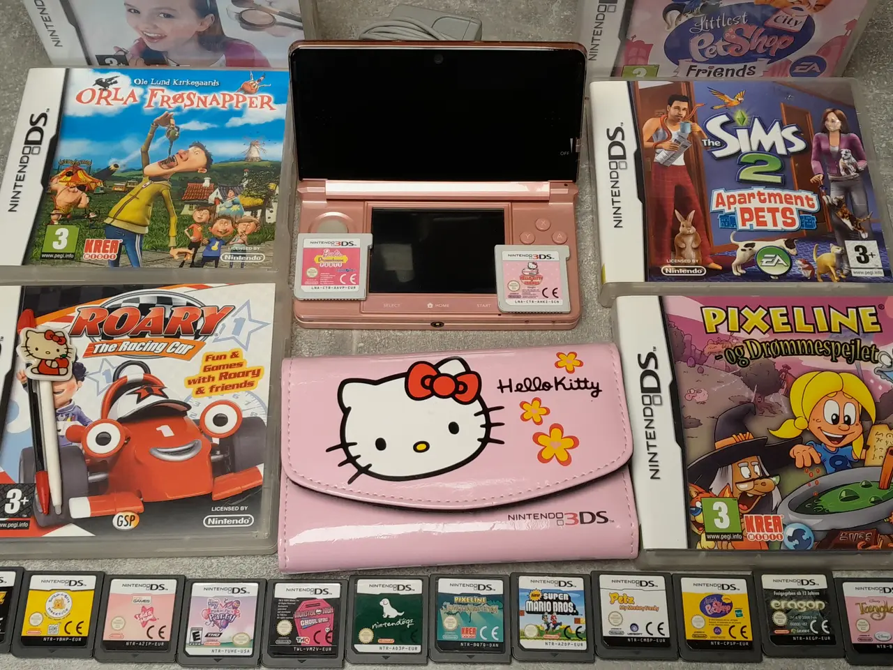 Billede 1 - Nintendo 3DS Hello Kitty 3DS Sæt