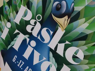 Ubrugt Påske i Tivoli plakat (62x84)