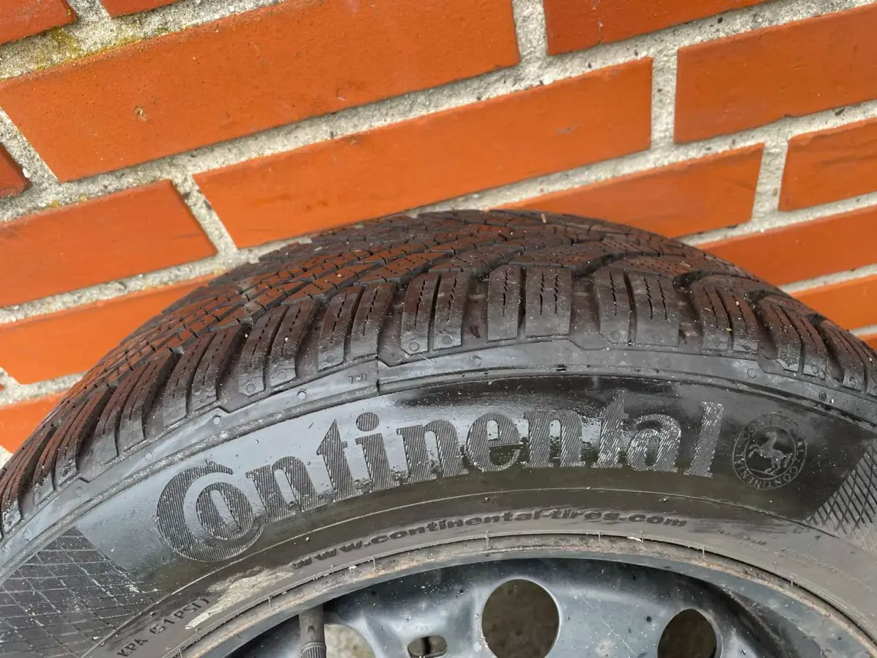Billede 3 - 15” 5x100 originale Stålfælge med Conti vinterdæk