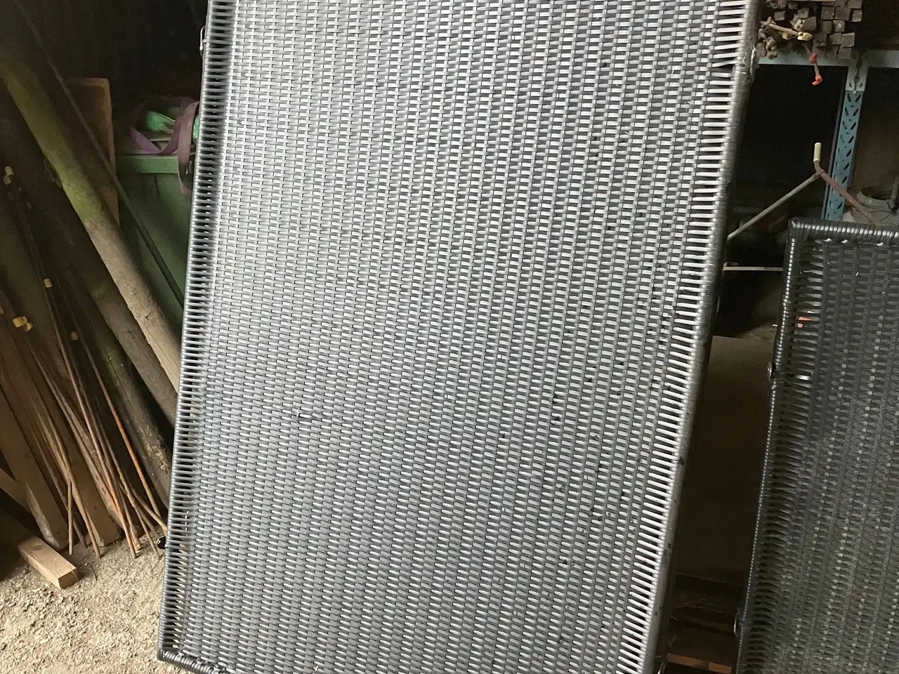 Billede 1 - Polyrattan hegn