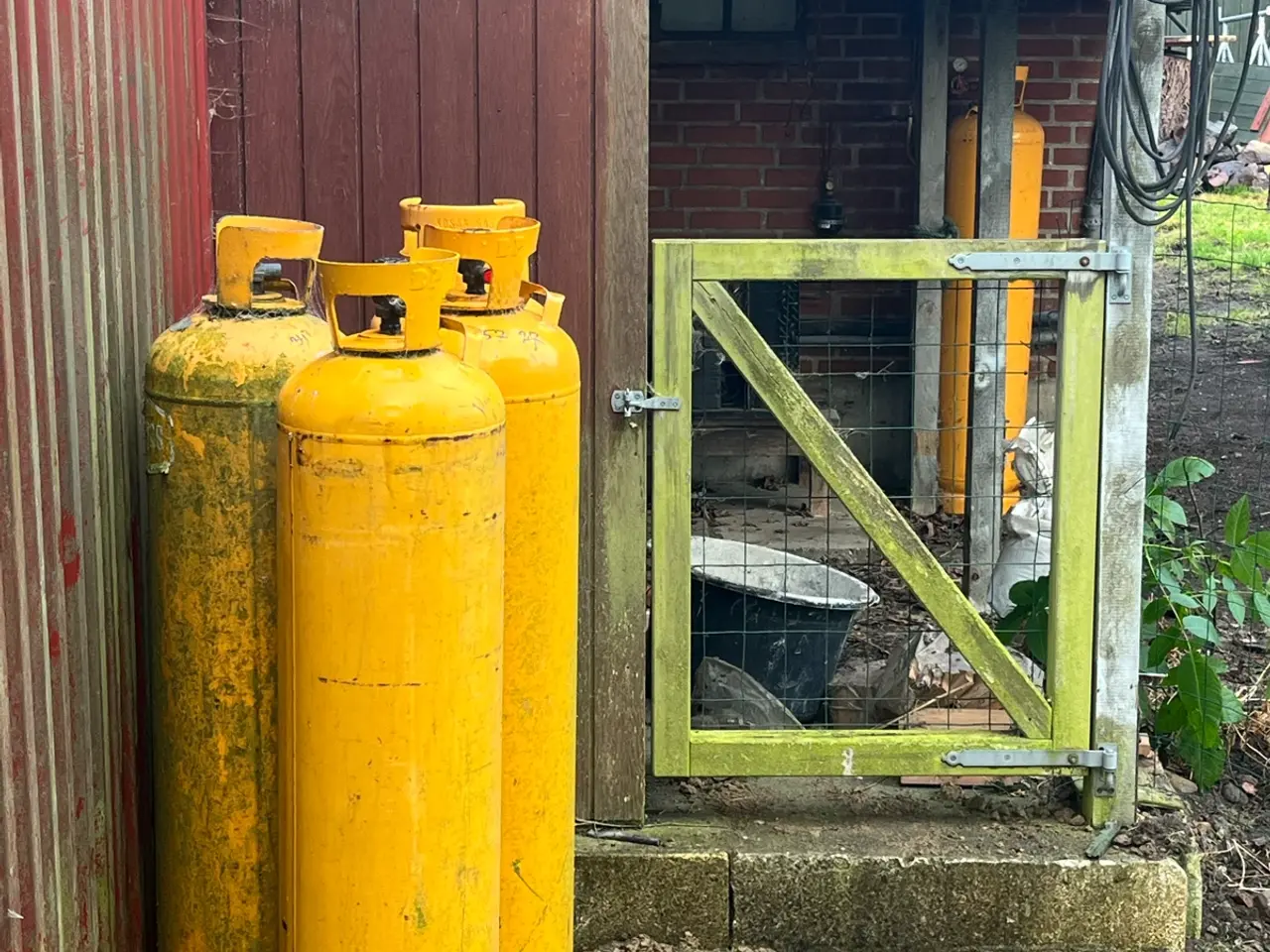 Billede 1 - Gasdunke 