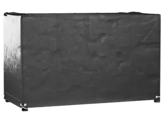 Havemøbelovertræk 125x55x75 cm 8 øjer rektangulært