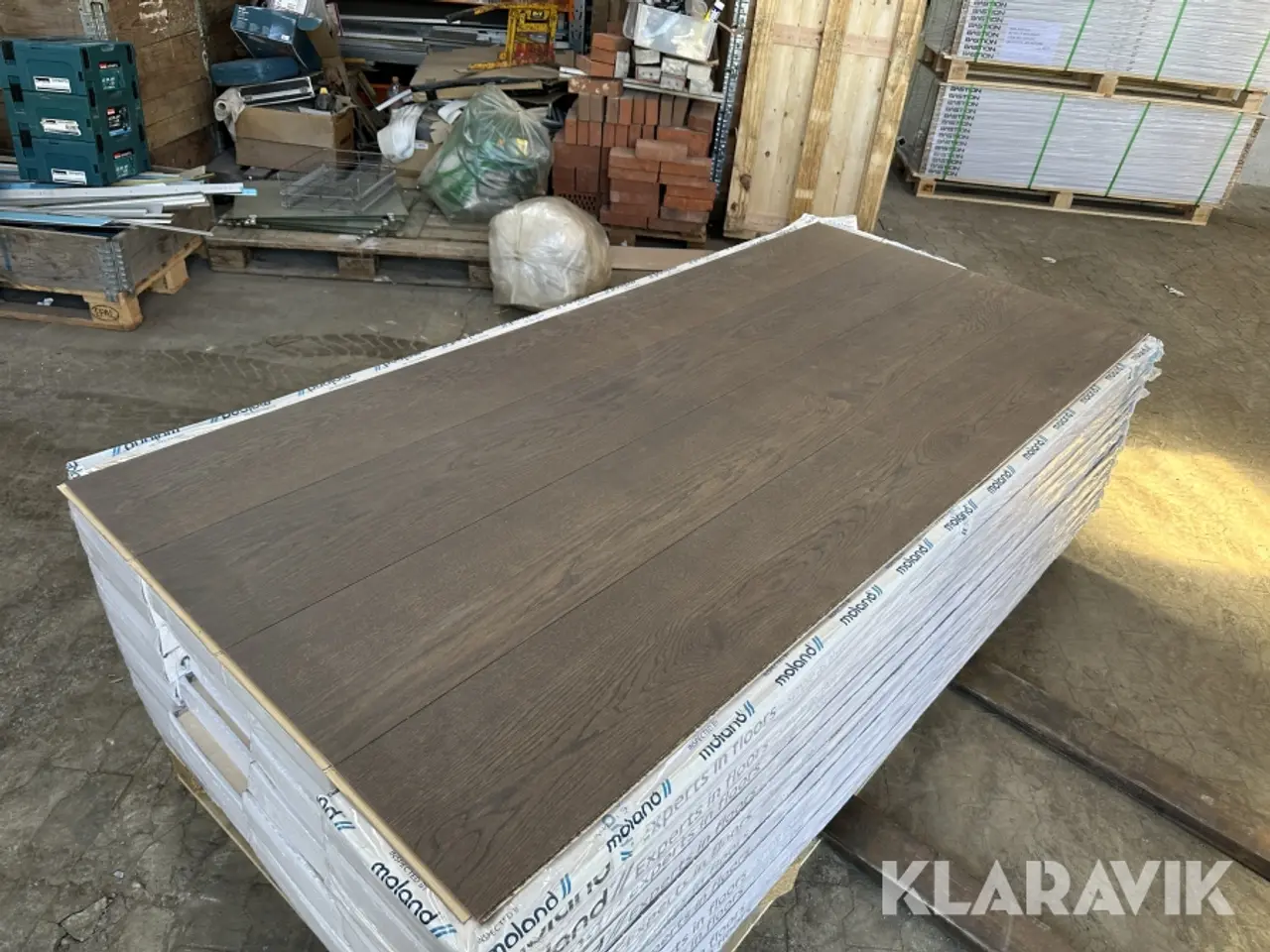 Billede 1 - Gulv Moland Super Eg Wideplank 105,16 kvadratmeter