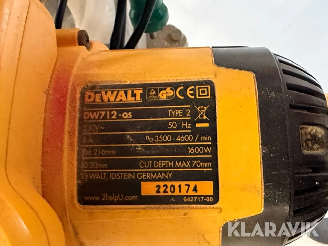 Billede 7 - Håndværktøj DeWalt 19 objekter