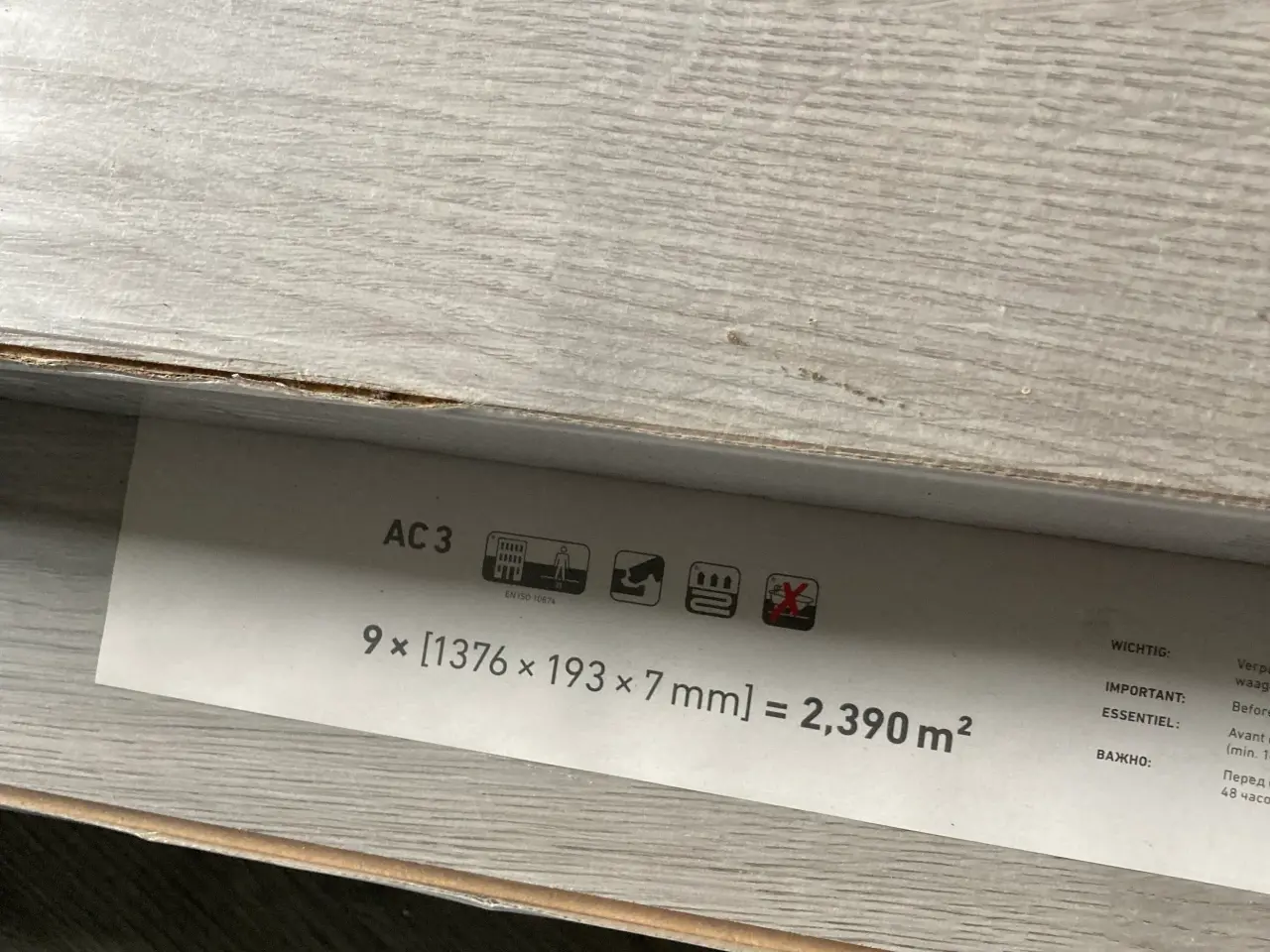 Billede 2 - Flot Laminat gulv.
