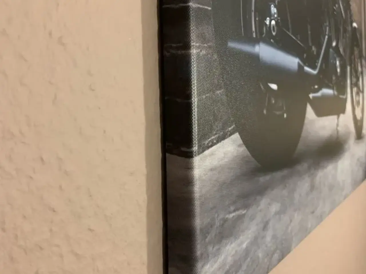 Billede 3 - Harley billede 70x100 cm