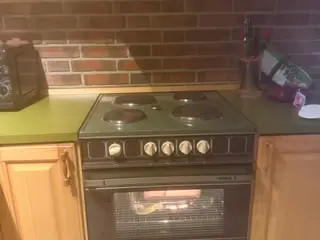 Super velholdt retro komfur