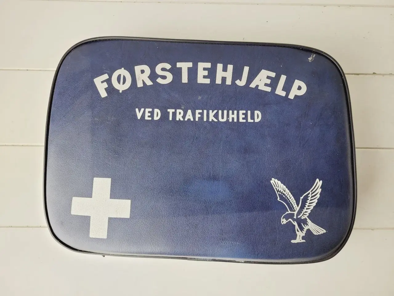 Billede 1 - ⭐️- Sjælden Vintage FALCK Førstehjælpskuffert