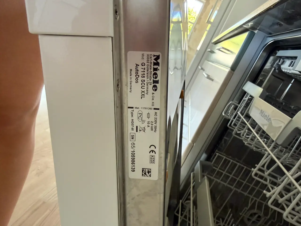 Billede 6 - Miele G 7118 SCU XXL AutoDos – 3 år gammel