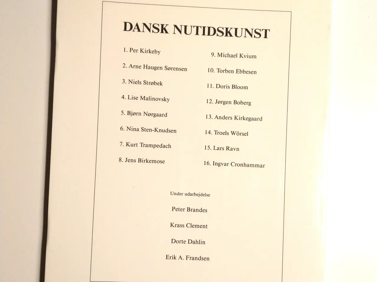 Billede 2 - Anders Kirkegaard - et udvalg af billeder
