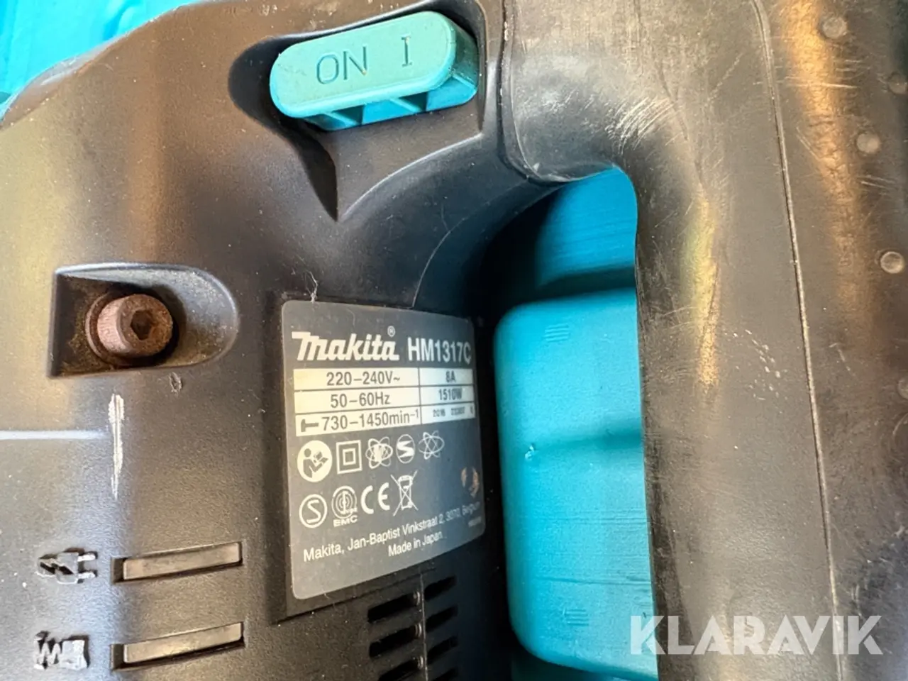 Billede 10 - Nedbrydningshammer Makita HM1317C