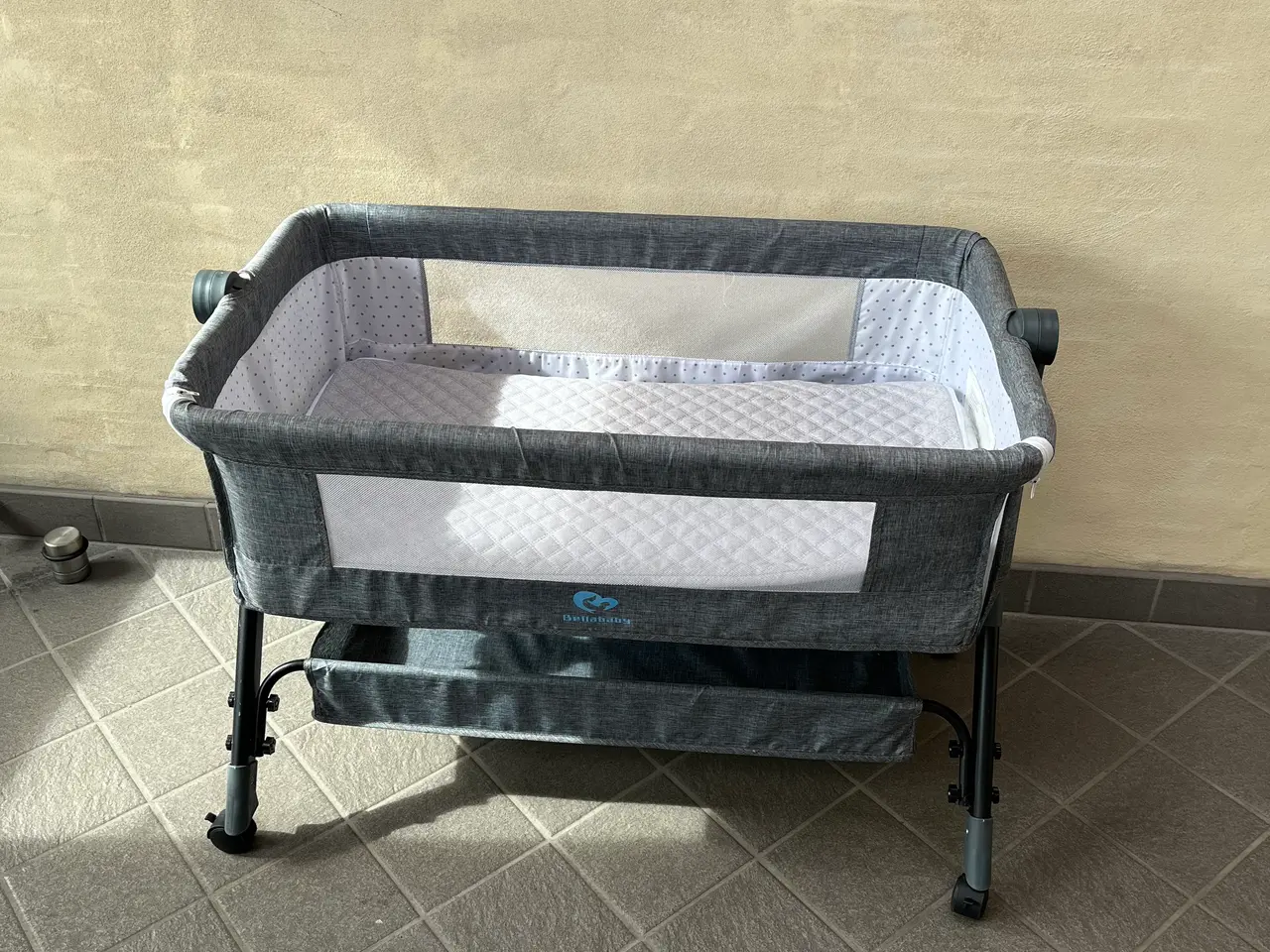 Billede 1 - Baby vugge på hjul med vippe funktion