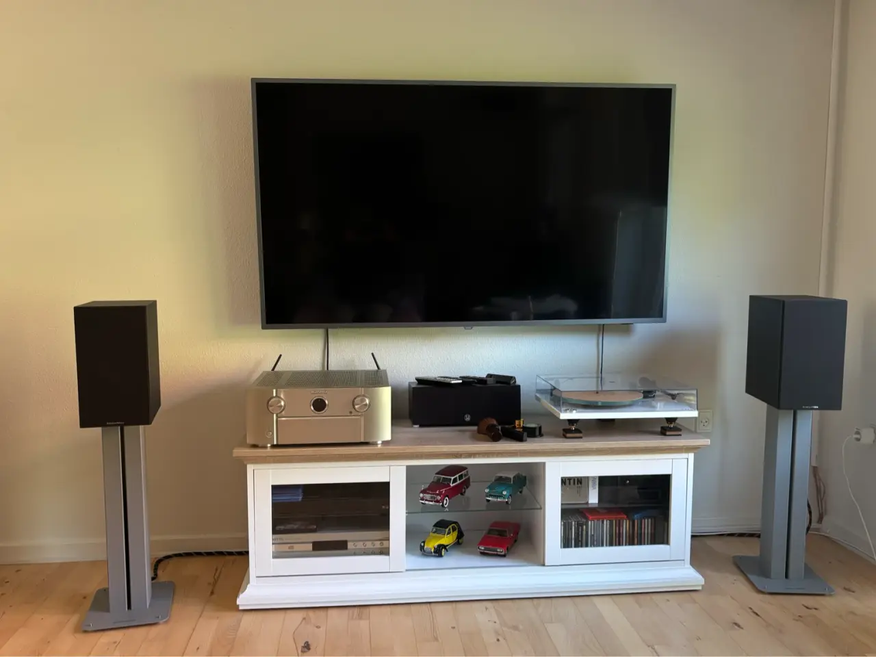 Billede 1 - Bowers & Wilkins 606 S3 – sort + originale stander