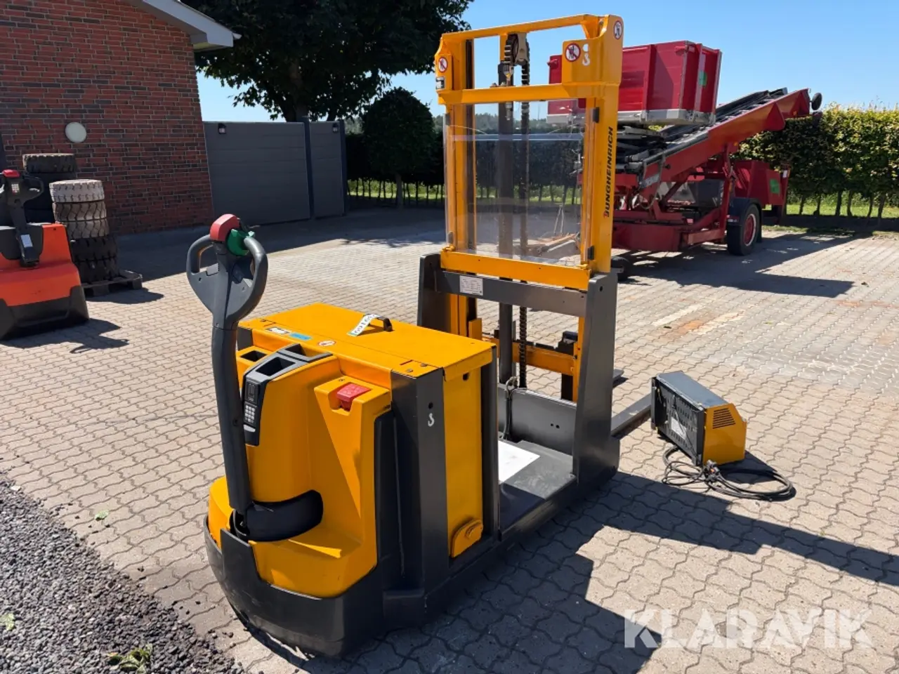Billede 3 - Kontravægt stabler Jungheinrich EJG 108 - 1200kg - 2,5m