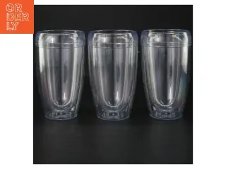 Sæt med 3 gennemsigtige drikkeglas fra Bodum (str. 3 styk, 15 cm)
