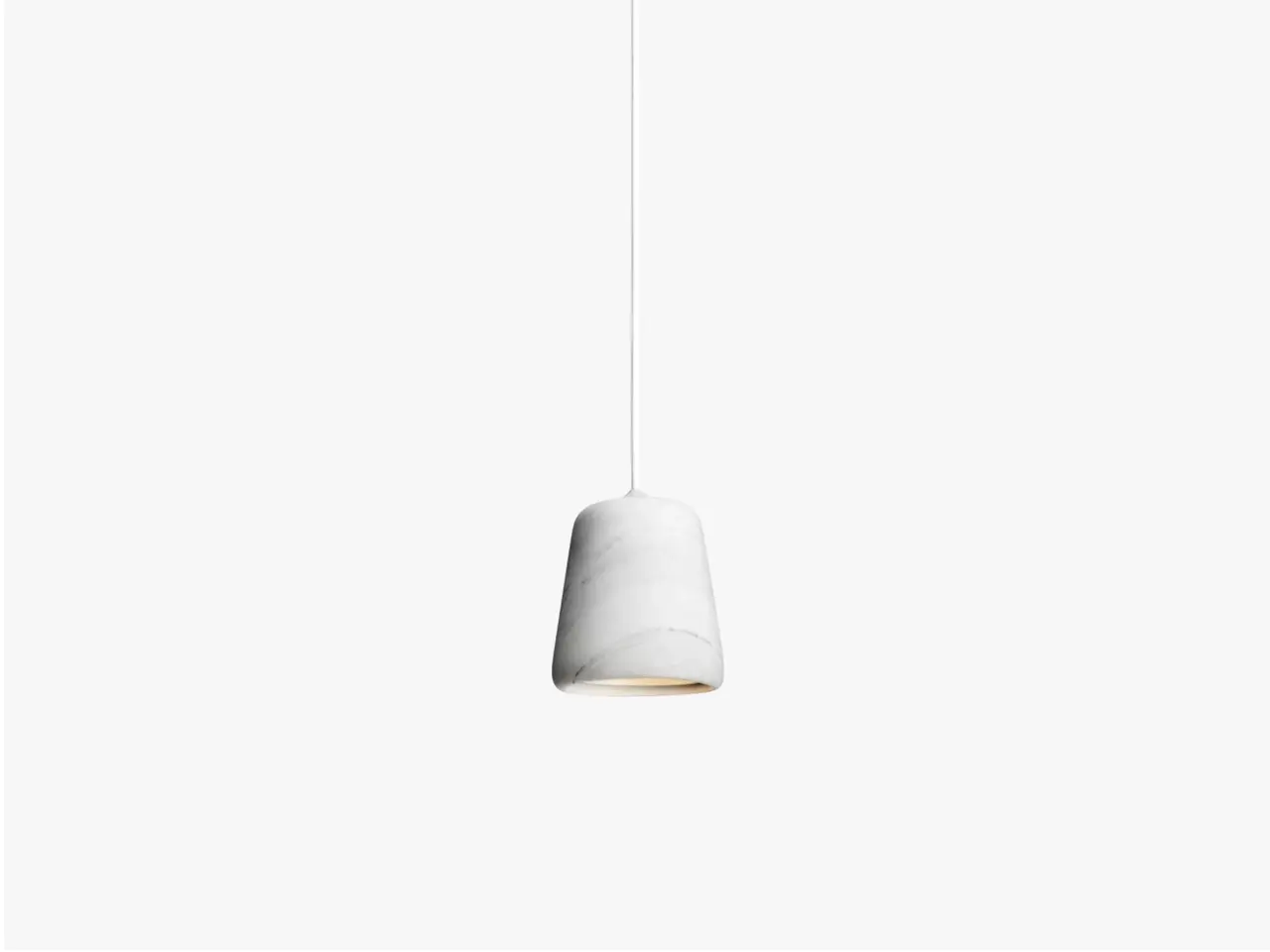 Billede 4 - New Works Material Pendel Hvid marmor