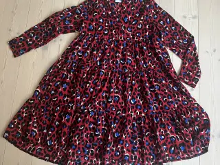 Kjole i leopardprint