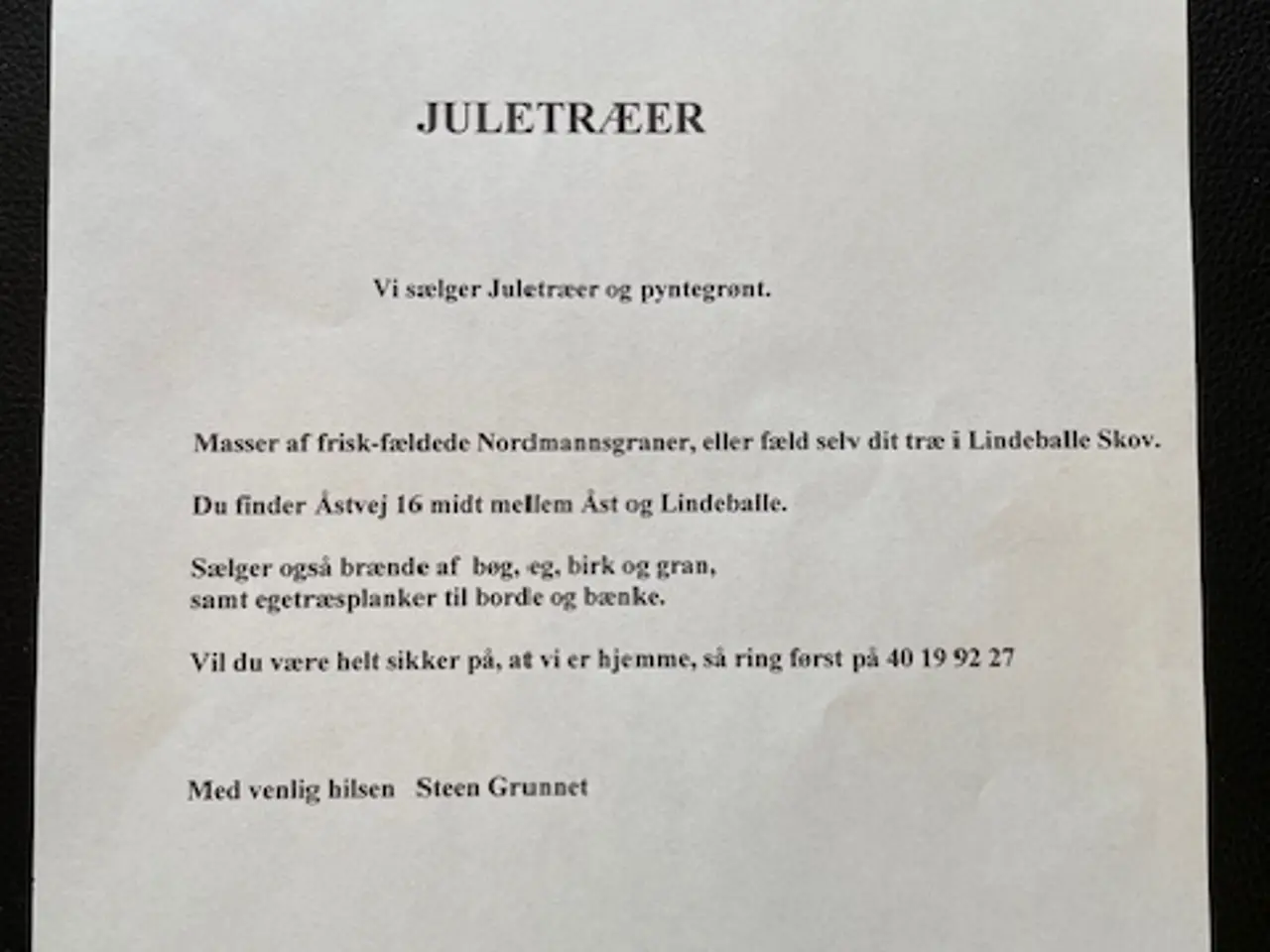 Billede 1 - Brænde af bøg, eg birk og gran