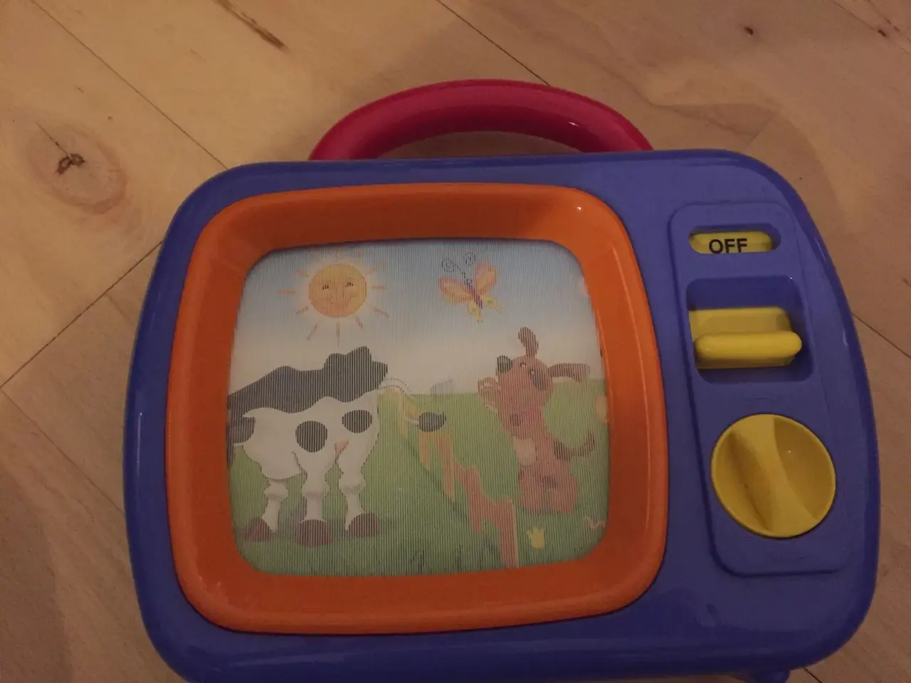 Billede 1 - Legetøjs tv med musik sælges