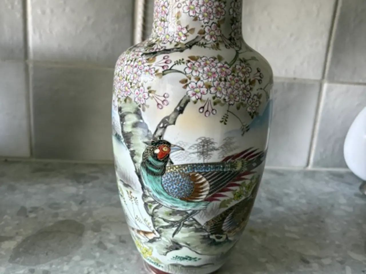 Billede 1 - Sjælden og smuk porcelænsvase