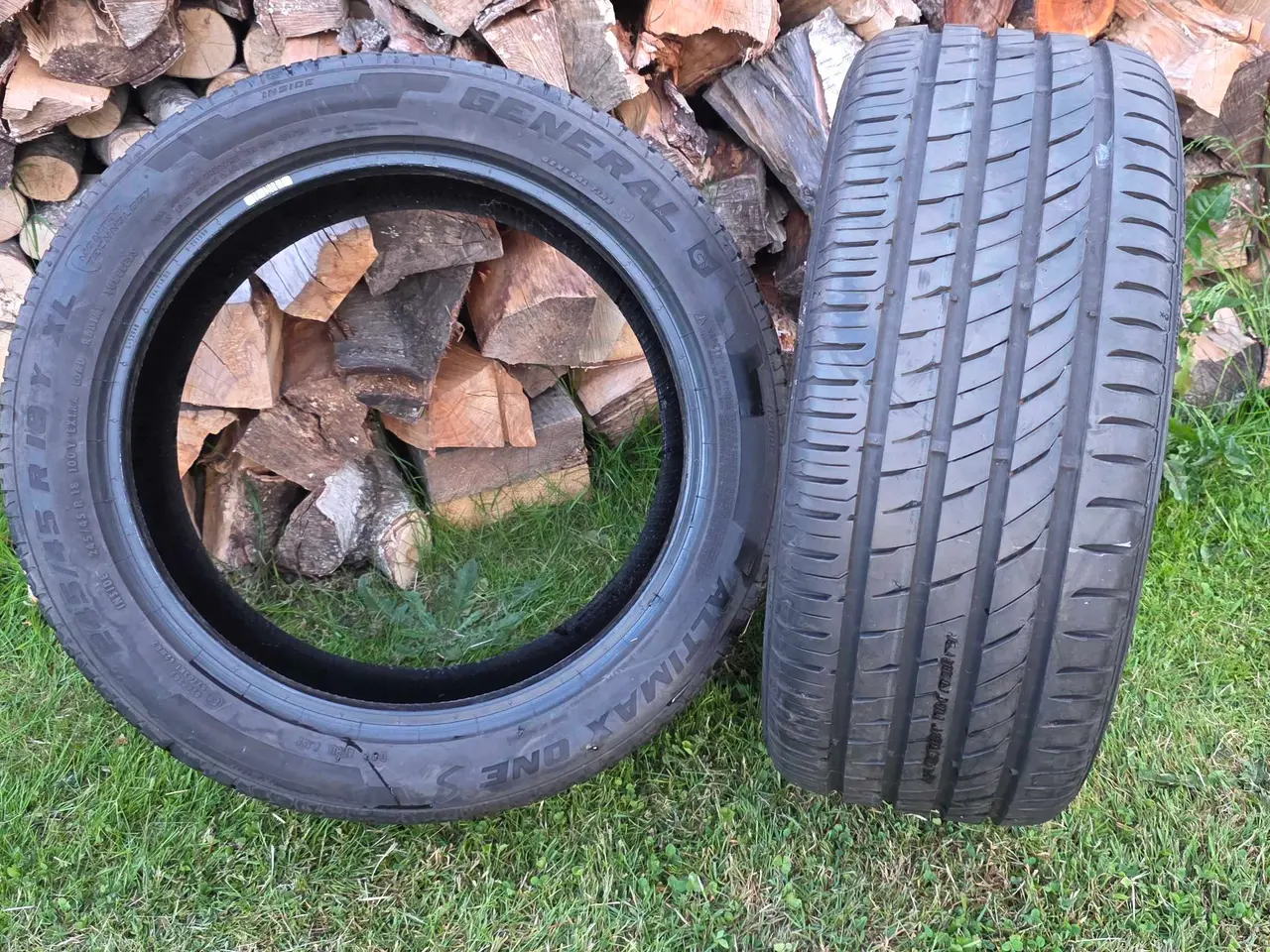 Billede 1 - 2x 245/45 R18 - 300km/t Sommerdæk- 95% mønster