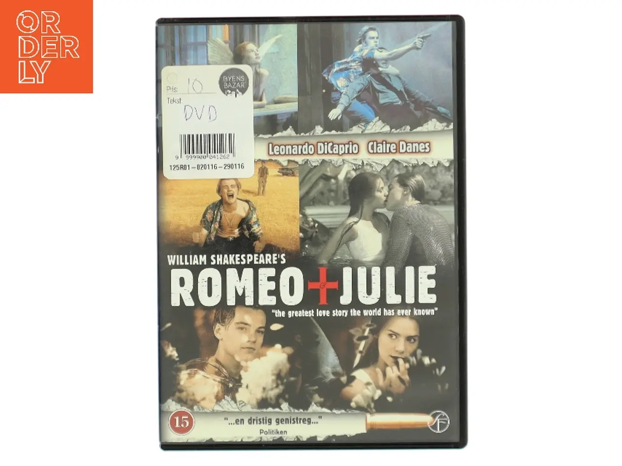 Billede 1 - Romeo and Juliet med Leonardo DiCaprio (DVD)