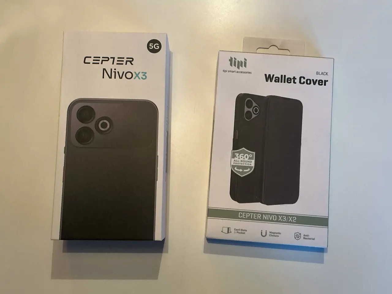 Billede 1 - Helt NY Cepter Nivo X3+ panserglas+cover