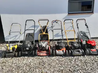 6 stk. plæneklipper 