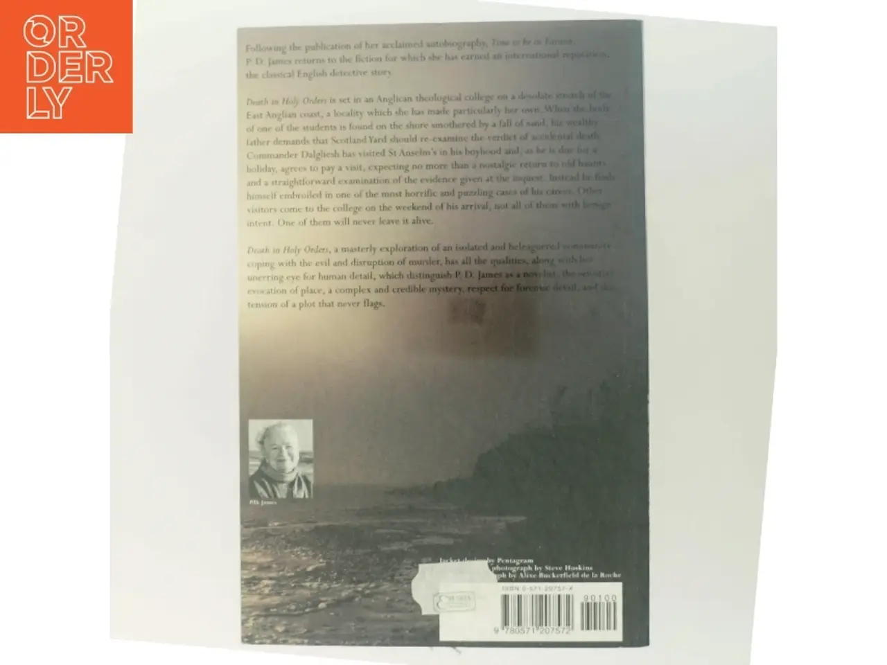 Billede 3 - 'Death in holy orders' af P. D. James (bog)