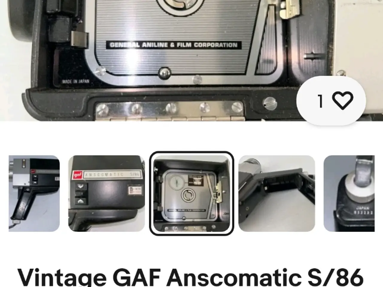 Billede 1 - gaf ANSCOMATIC S/81