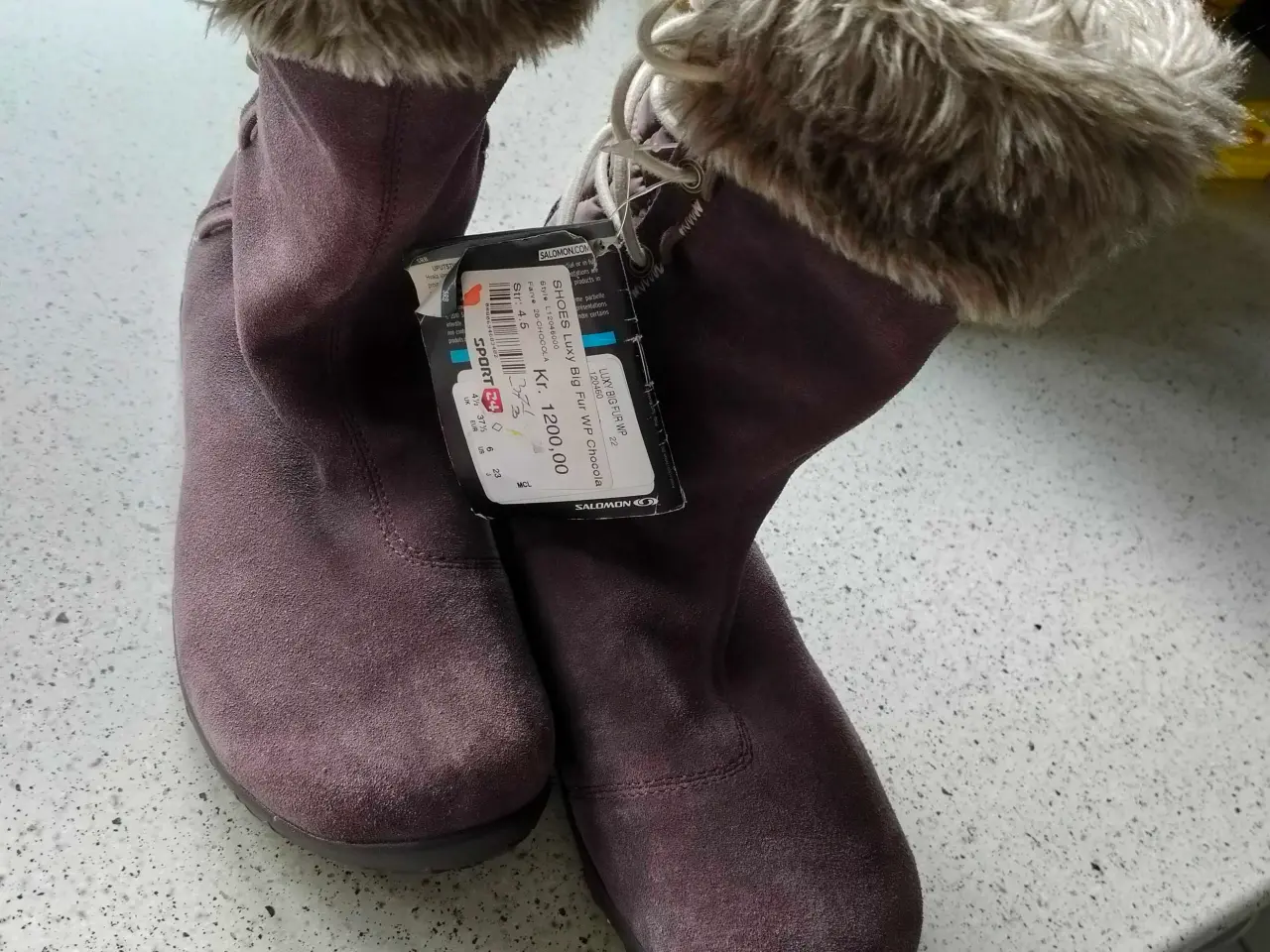 Billede 1 - Salomon Big fur Str 37 1/3