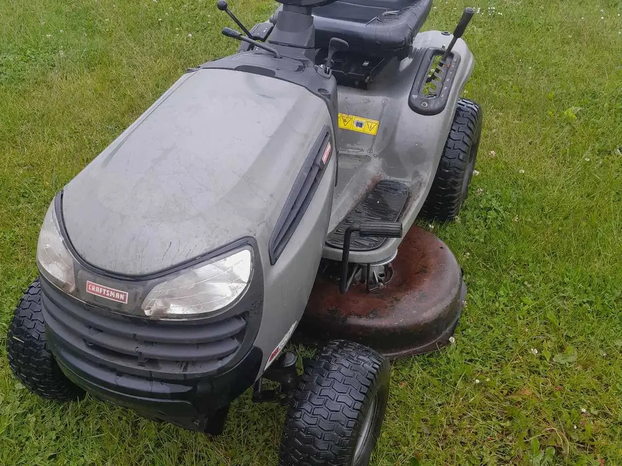 Billede 3 - KØBES BILLIG havetraktor Klippe & køreklar Stor OK