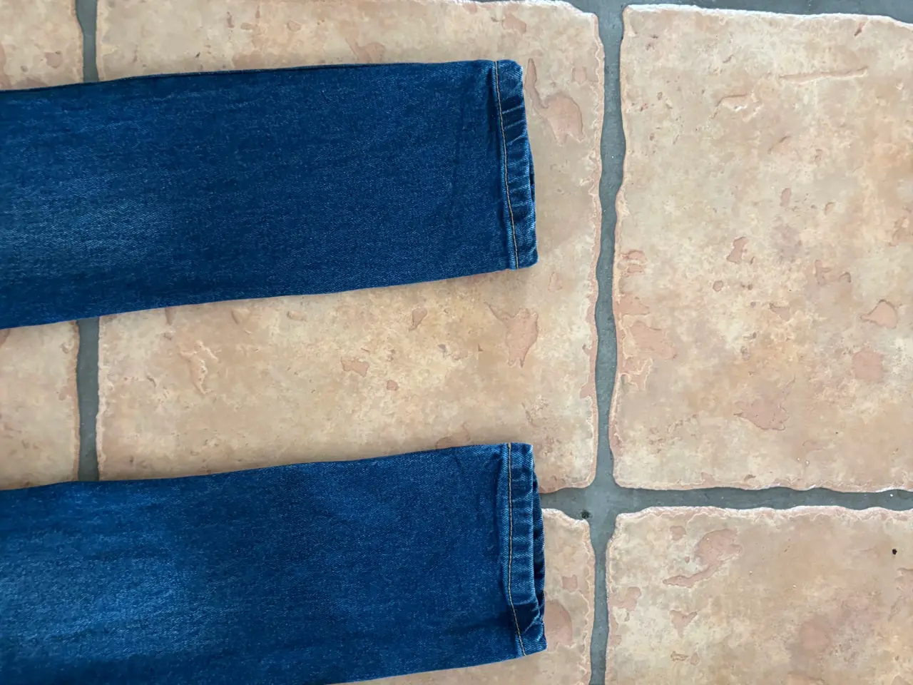 Billede 8 - Mono blå jeans til dreng str 164/ 14  bomuld