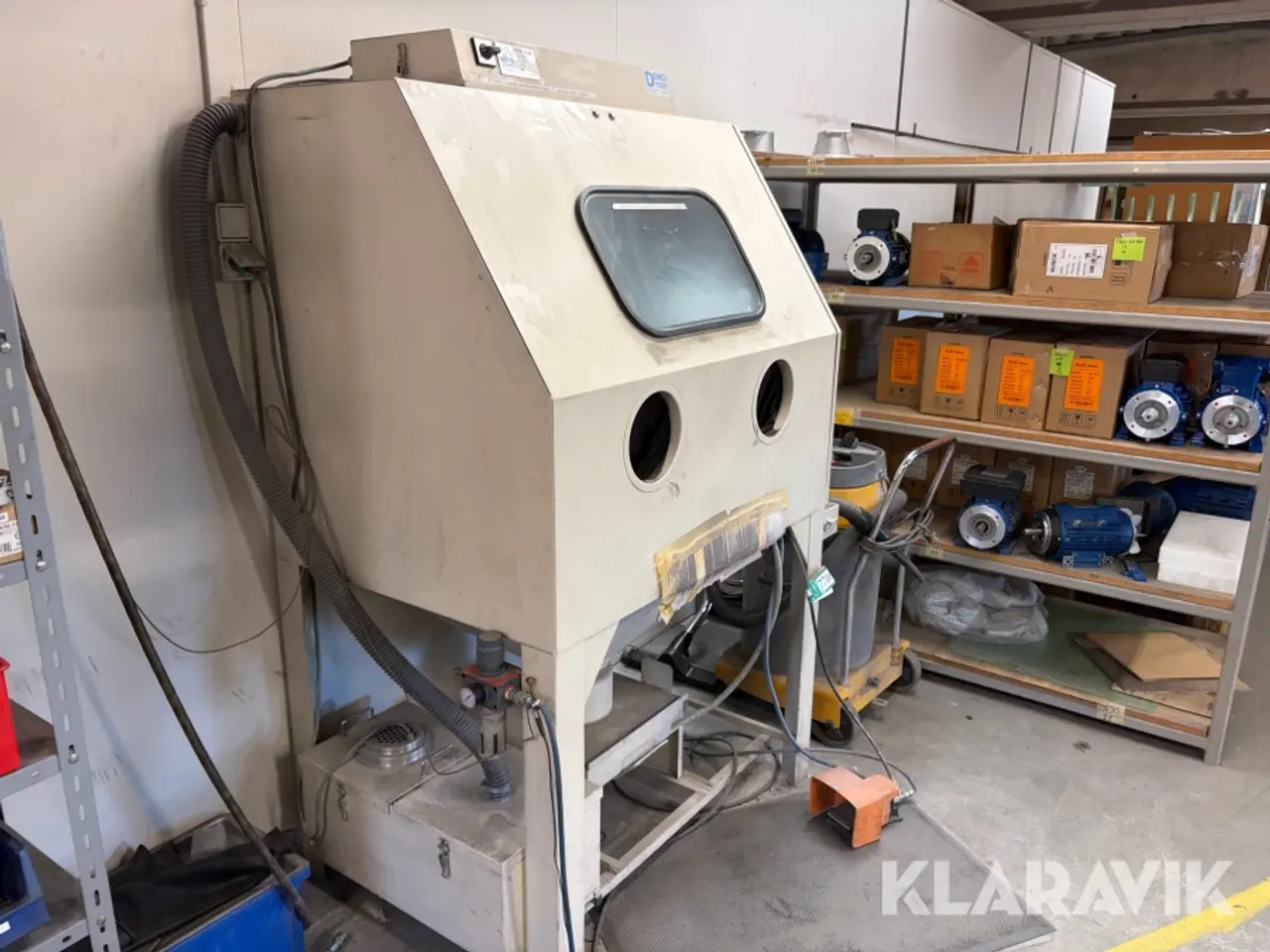 Billede 1 - Glasblæser ILB-Maskiner Development Ilb 1200 med støvsuger.