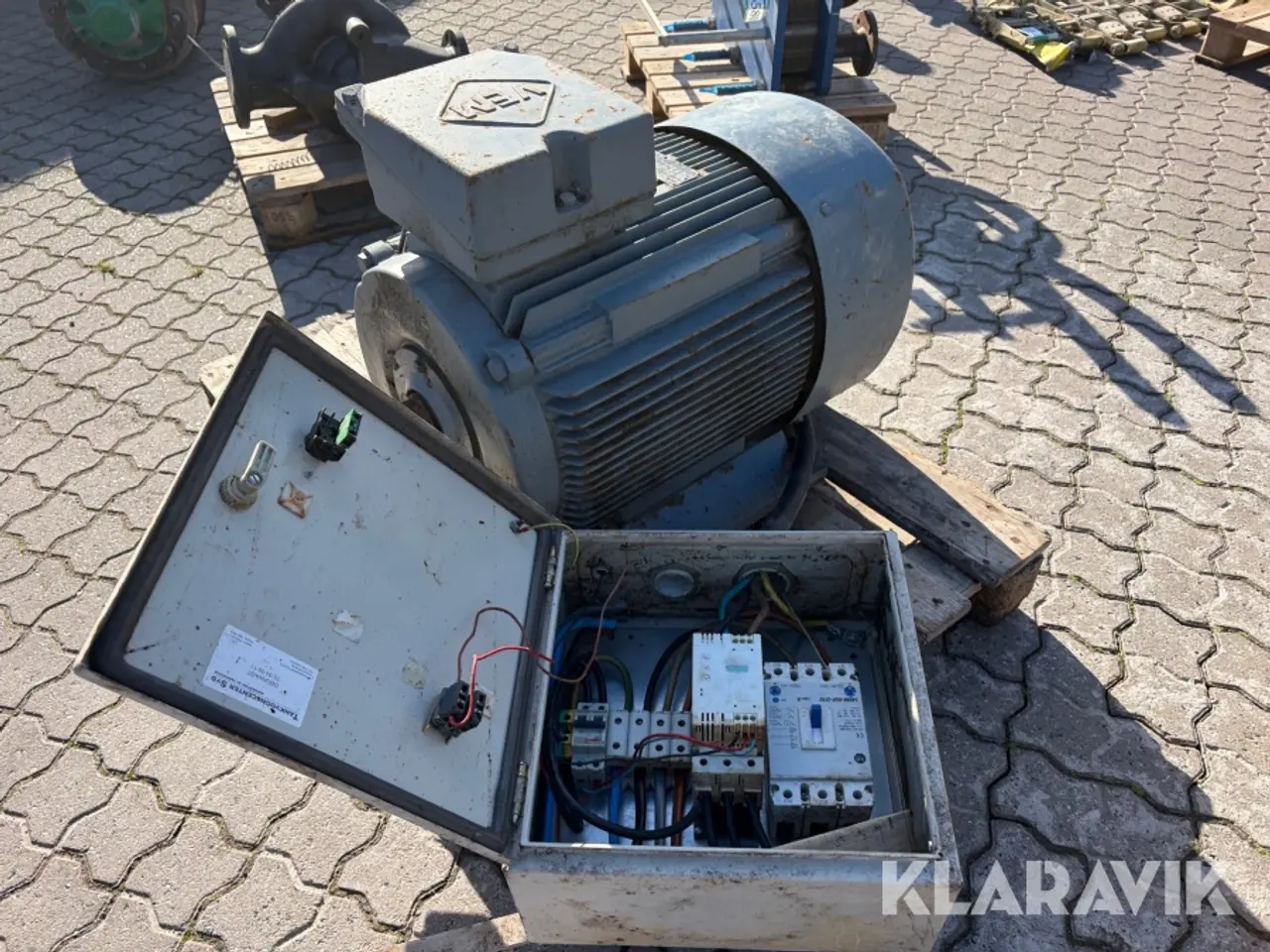 Billede 5 - Elmotor Vem K21R 250M 2 HW med styring.